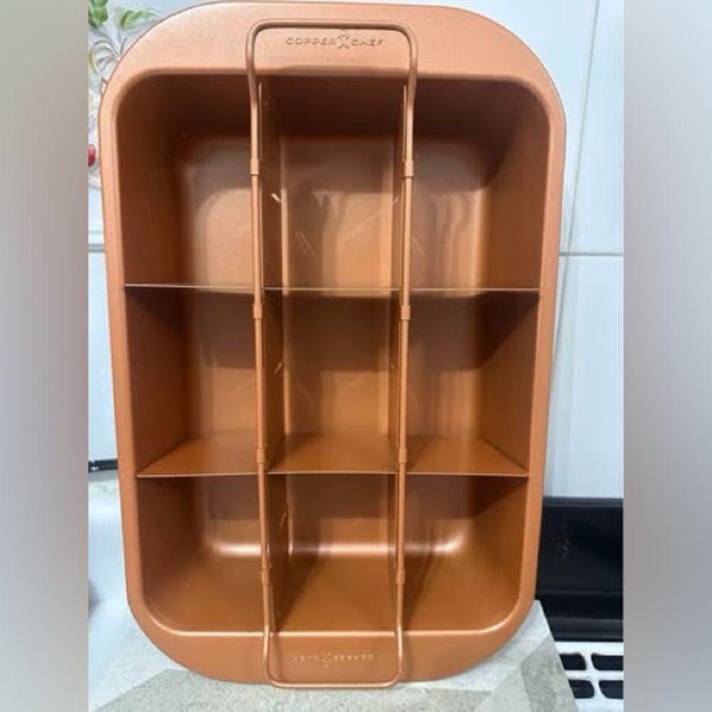 Copper Chef Nonstick 9-Cavity Brown Muffin & Mini Loaf Pan